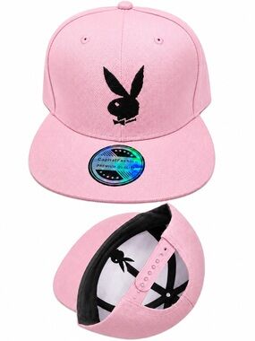Pink playboy Embroidered Bunny Snapback Cap playboy hat new playboy hat